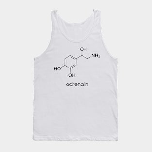 Adrenalin Chemical Molecule Formula Tank Top